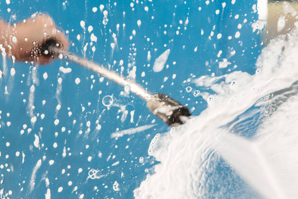 Post-Construction Pressure Washing in Hershey, PA